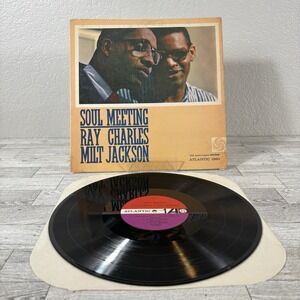 Ray Charles & Milt Jackson Soul Meeting 1962 1st Mono 1360‎ jazz blues